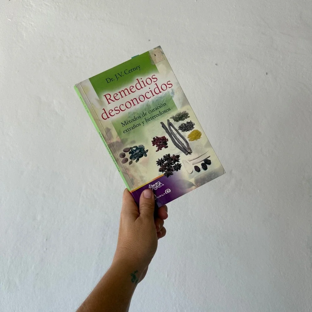 Remedios Desconocidos Dr J V Cerney Spanish Natural Healing Herbal Remedies Book